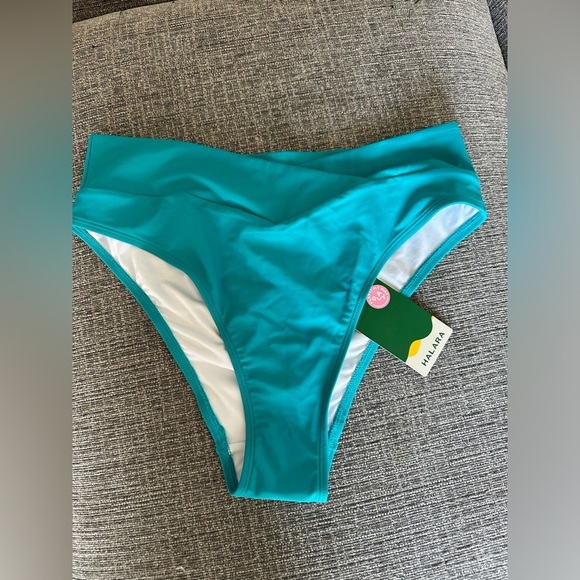 HALARA Blue Classic Bikini high waste large - Picture 2 of 4